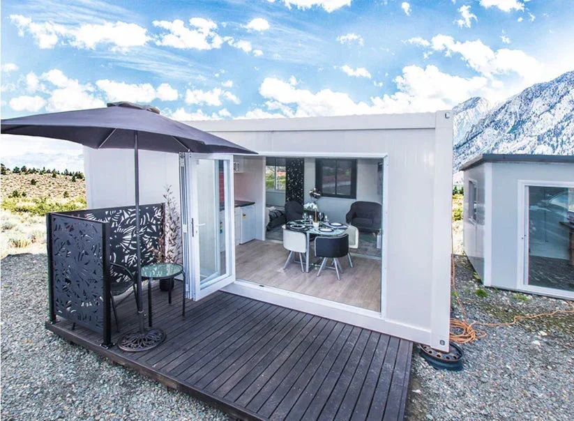 Casa contenedor prefabricada de acero galvanizado
