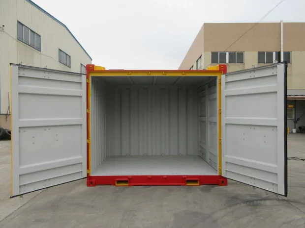 Contenedor offshore DNV 2.7-1 de 10 pies con lateral abierto