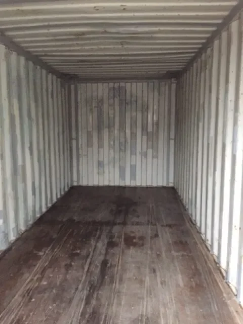 Contenedor Dry Van 20 pies de ocasión certificado CSC