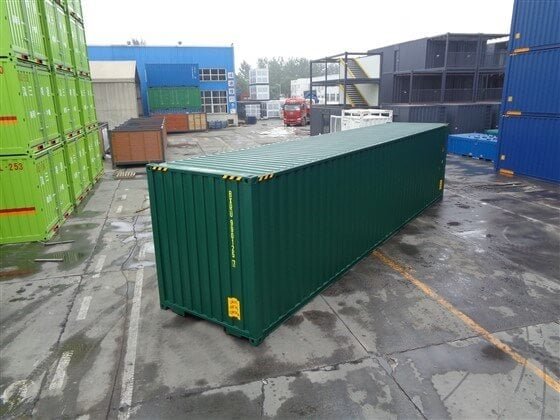 Contenedor de almacenaje 40 pies High Cube