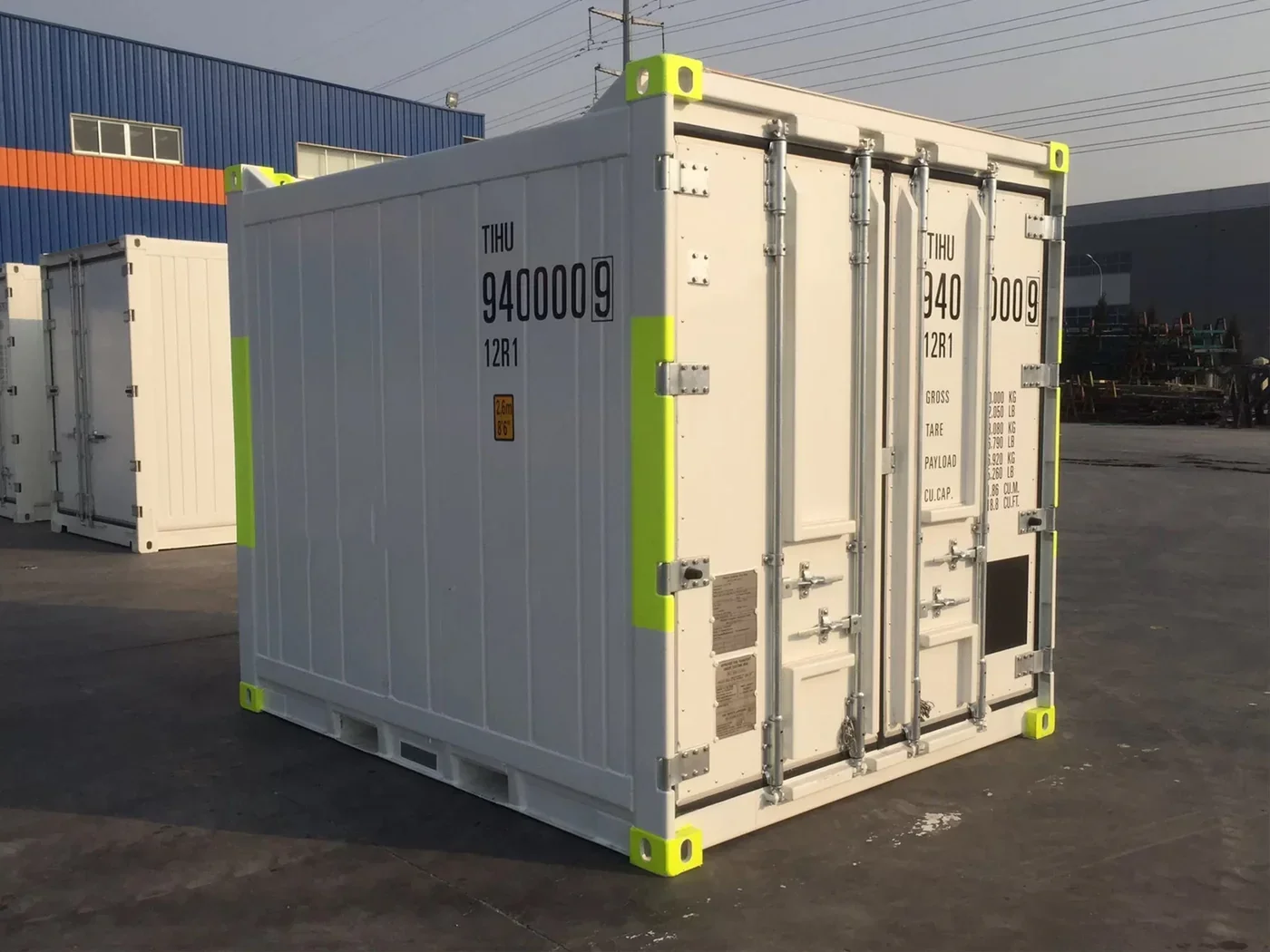 Contenedor frigorífico DNV 10 pies para offshore