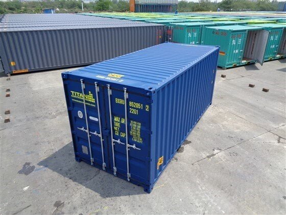 Contenedor Dry 20 pies de ocasión con doble puerta