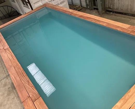 Piscina contenedor de 40 pies (6,5 × 2,8 m)